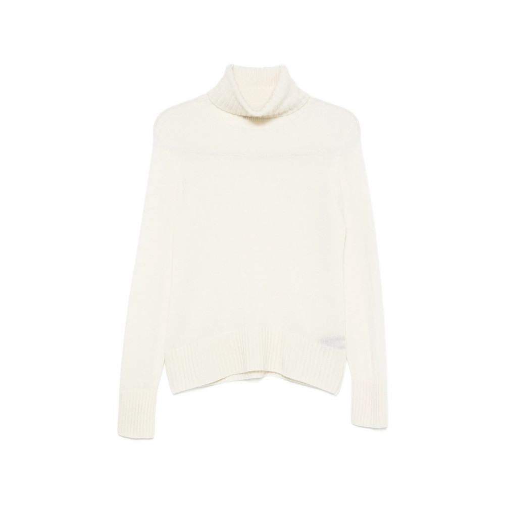 Aragona Roll-neck Ribbed-trim Sweater