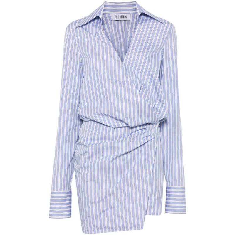 The Attico Striped Mini Dress