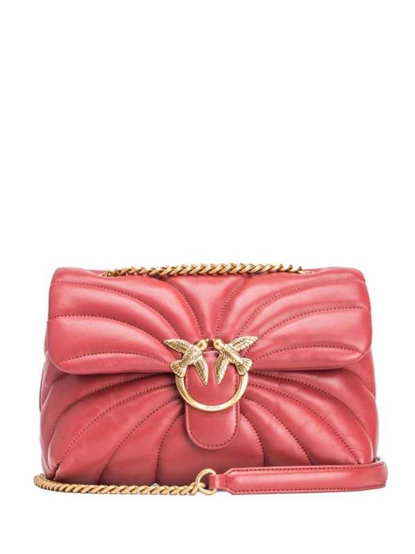 Love Puff leather crossbody bag
