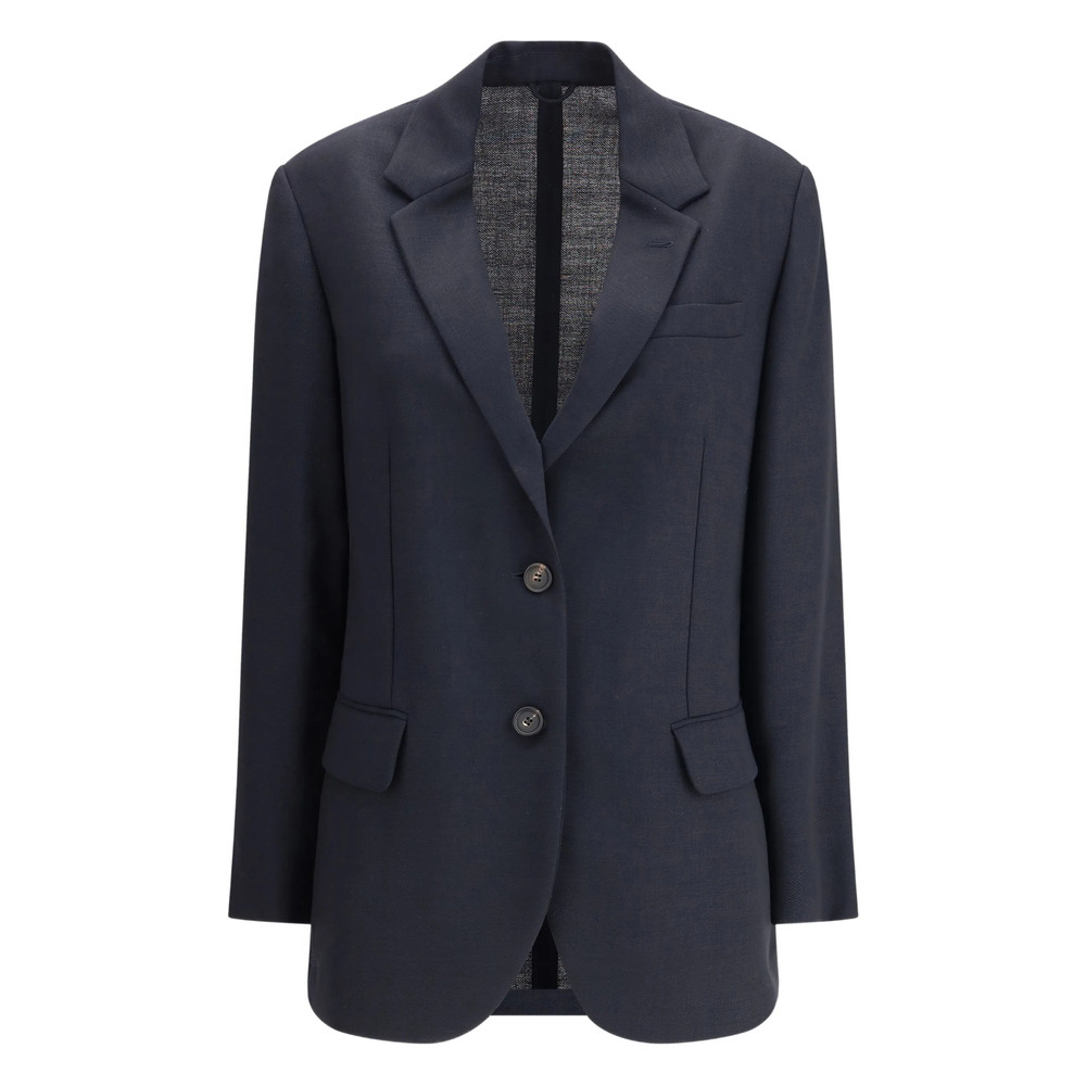 Brunello Cucinelli Two-button Belted Jacket