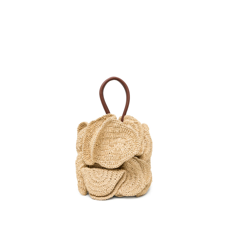 Farm Rio Raffia Tote Bag