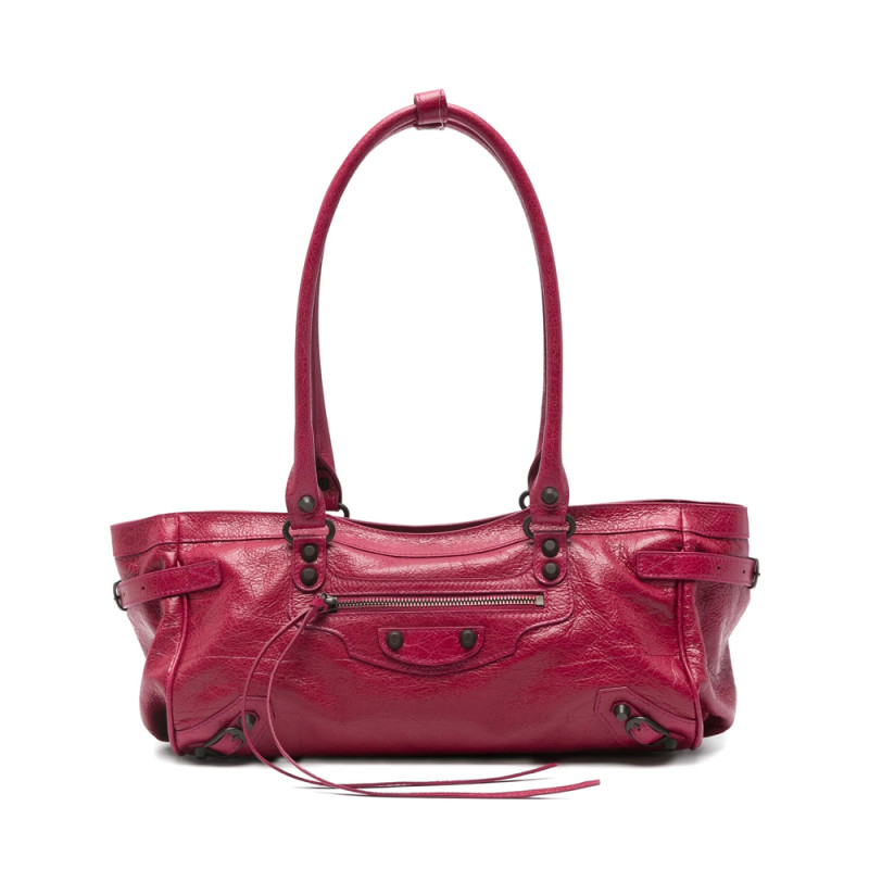 Balenciaga Studded Shoulder Bag
