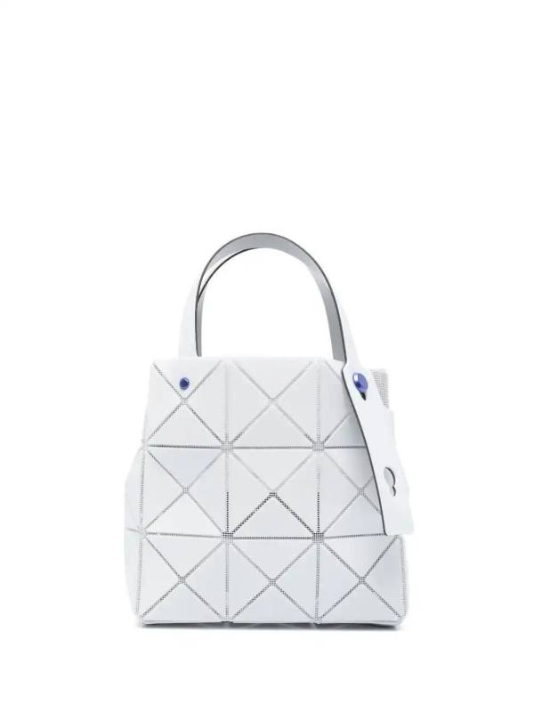 geometric-panelled tote bag
