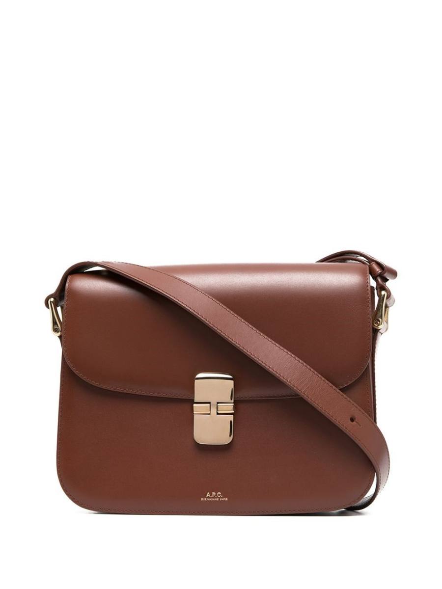 logo-stamp shoulder bag
