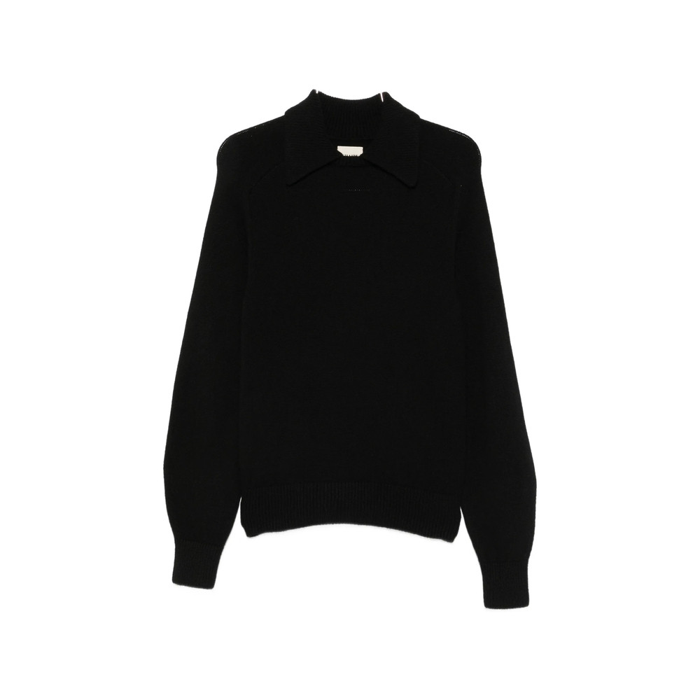 Khaite Jackson Collared Raglan-sleeve Sweater