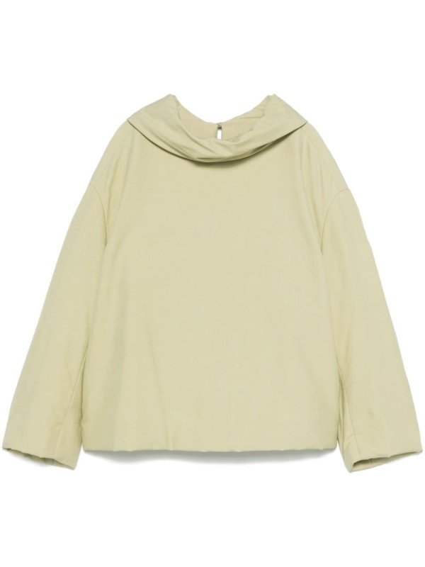 roll-neck blouse