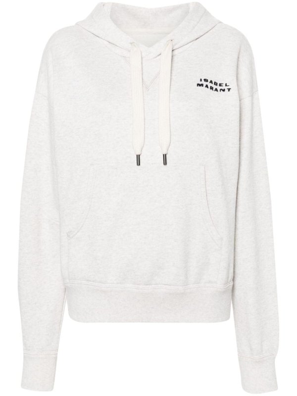 Sylla mélange jersey hoodie