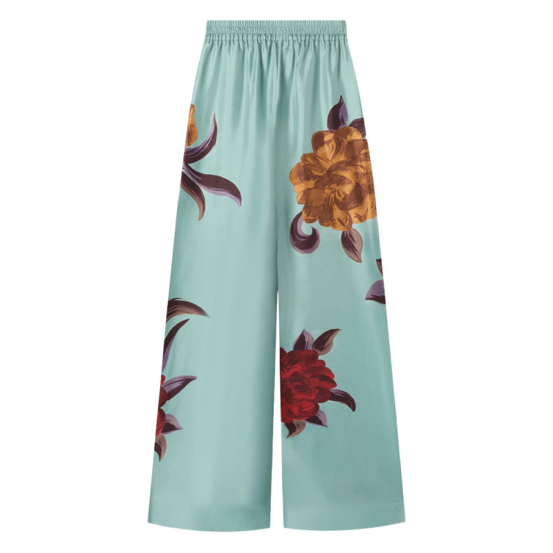 La Double J Floral Palazzo Trousers
