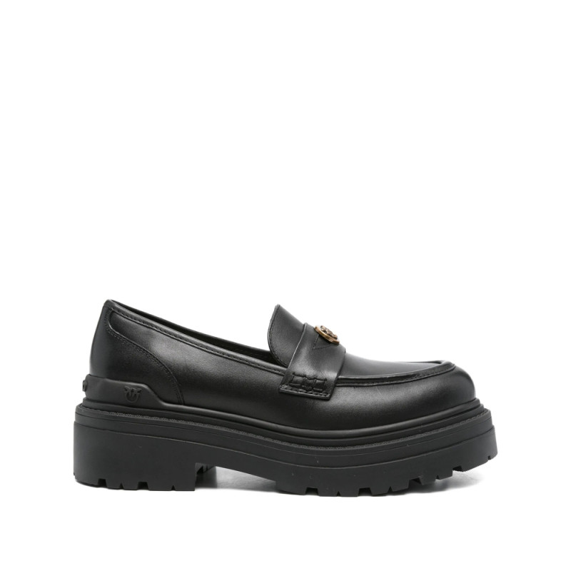 Pinko Logo-plaque Platform Loafers