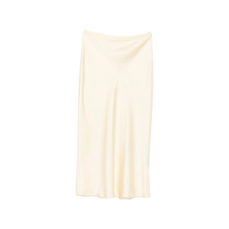 Anine Bing Bar Silk Midi Skirt