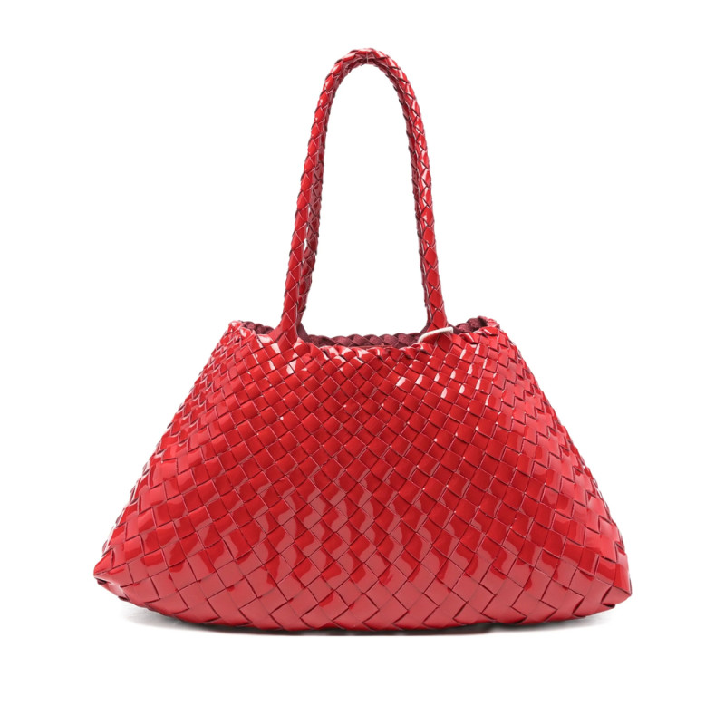 Dragon Diffusion Santa Croce Woven-leather Tote Bag