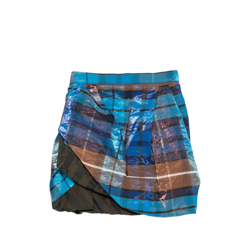 Vivienne Westwood Zora Plaid-pattern Mini Skirt
