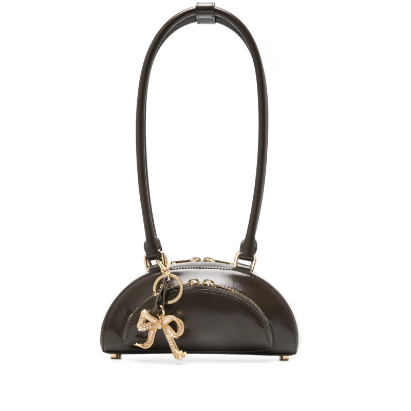 Self Portrait Curved Charm Shoulder Bag