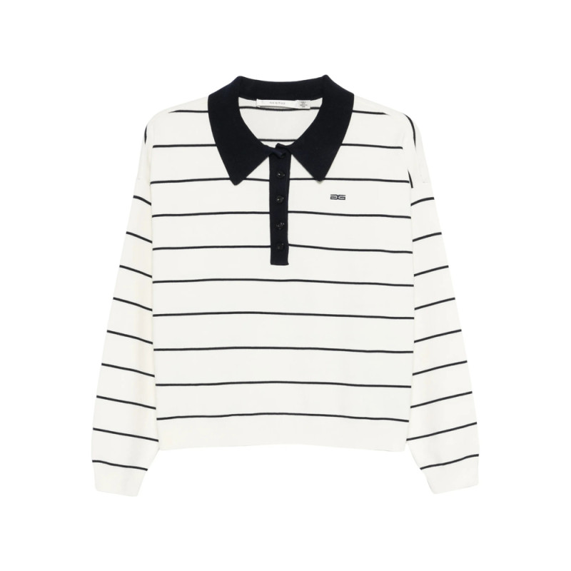 Gestuz GZtaige Striped Polo Top