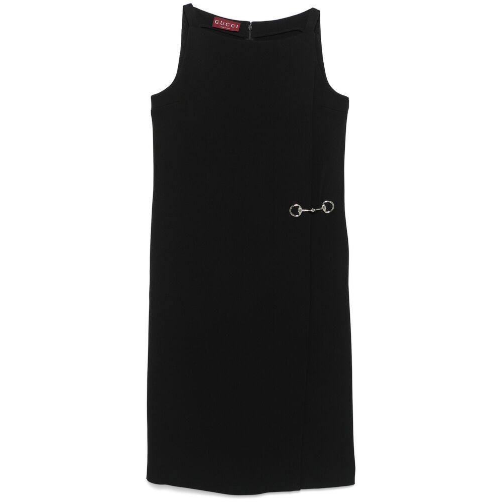 Gucci Horsebit Midi Dress