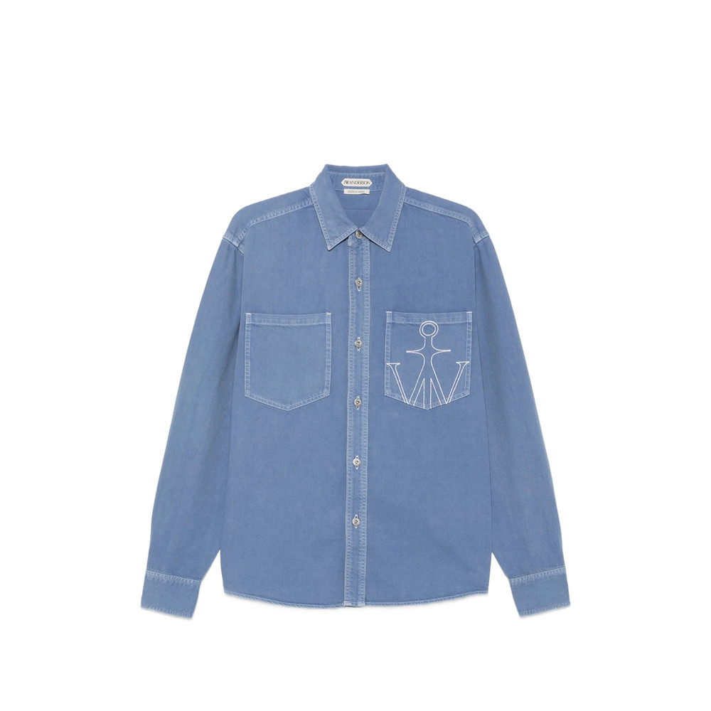Jw Anderson Embroidered Oversized Shirt
