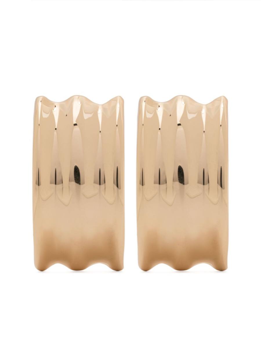 ridged earrings