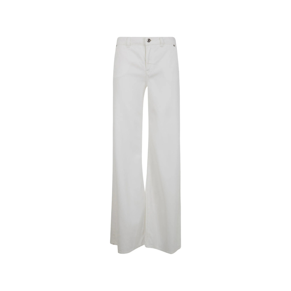 Blumarine Belt-loop Buttoned Jeans