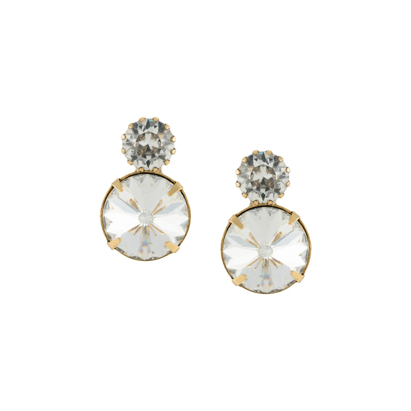 Jennifer Behr Myrla Crystal Earrings