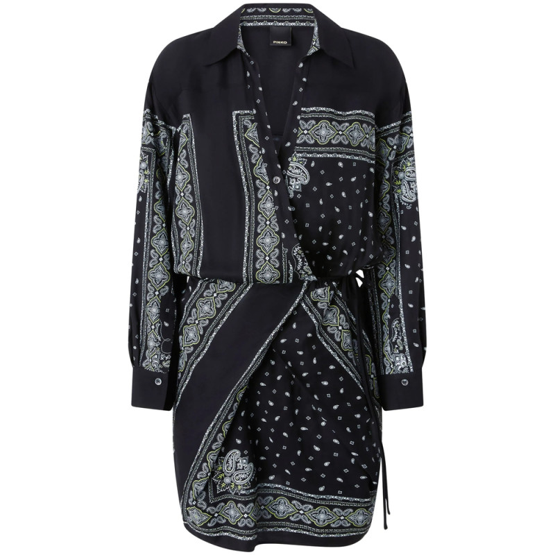 Pinko Bandana-print Mini Dress