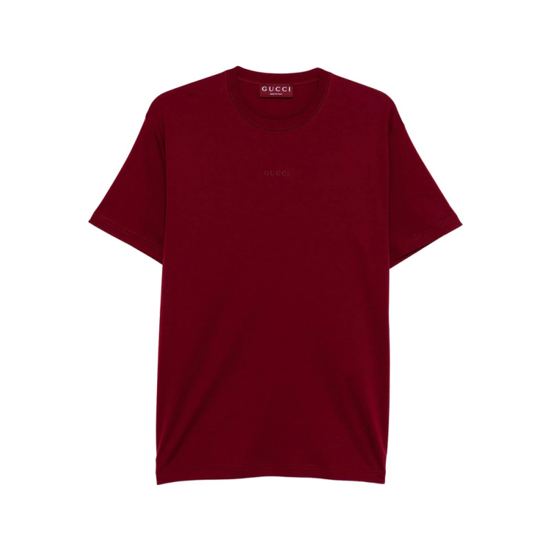 Gucci Logo-embroidered Crew-neck T-shirt