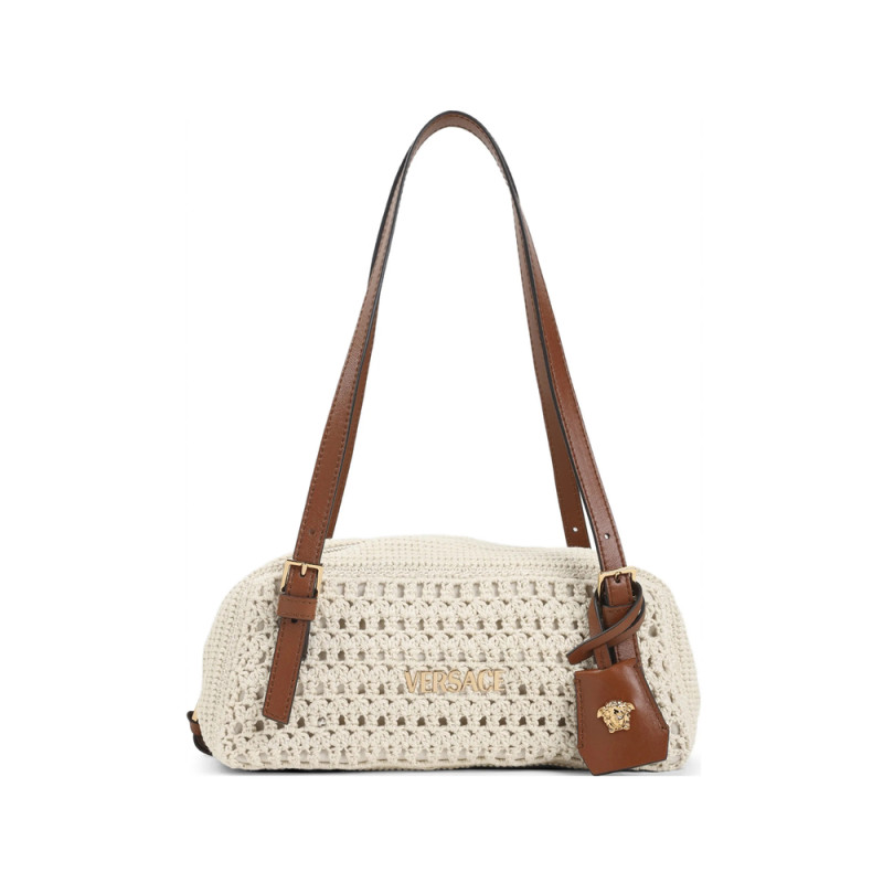 Versace Crochet-design Shoulder Bag