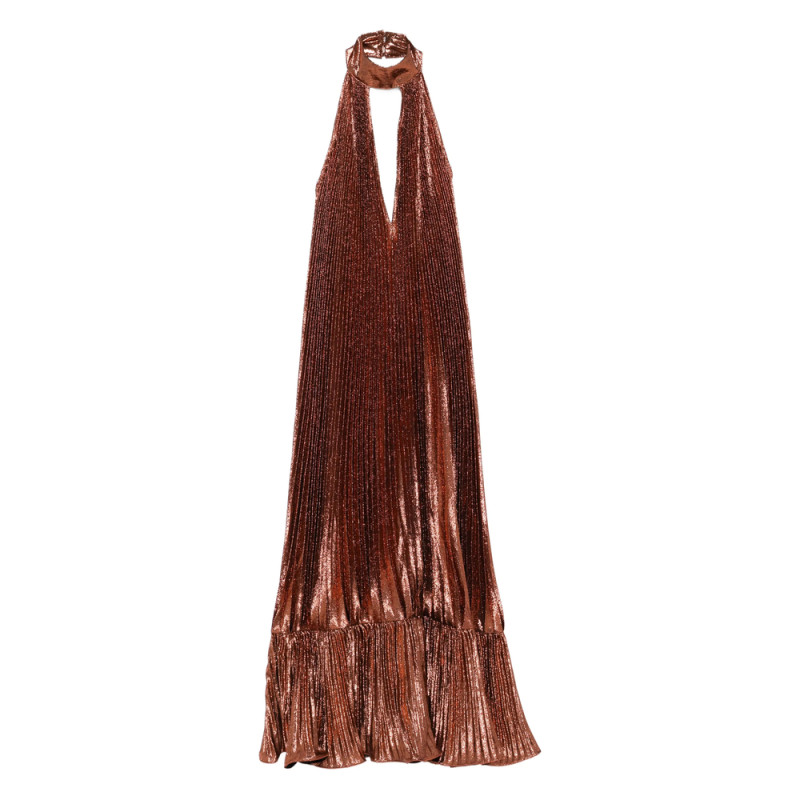 L'idee Pleated Maxi Dress