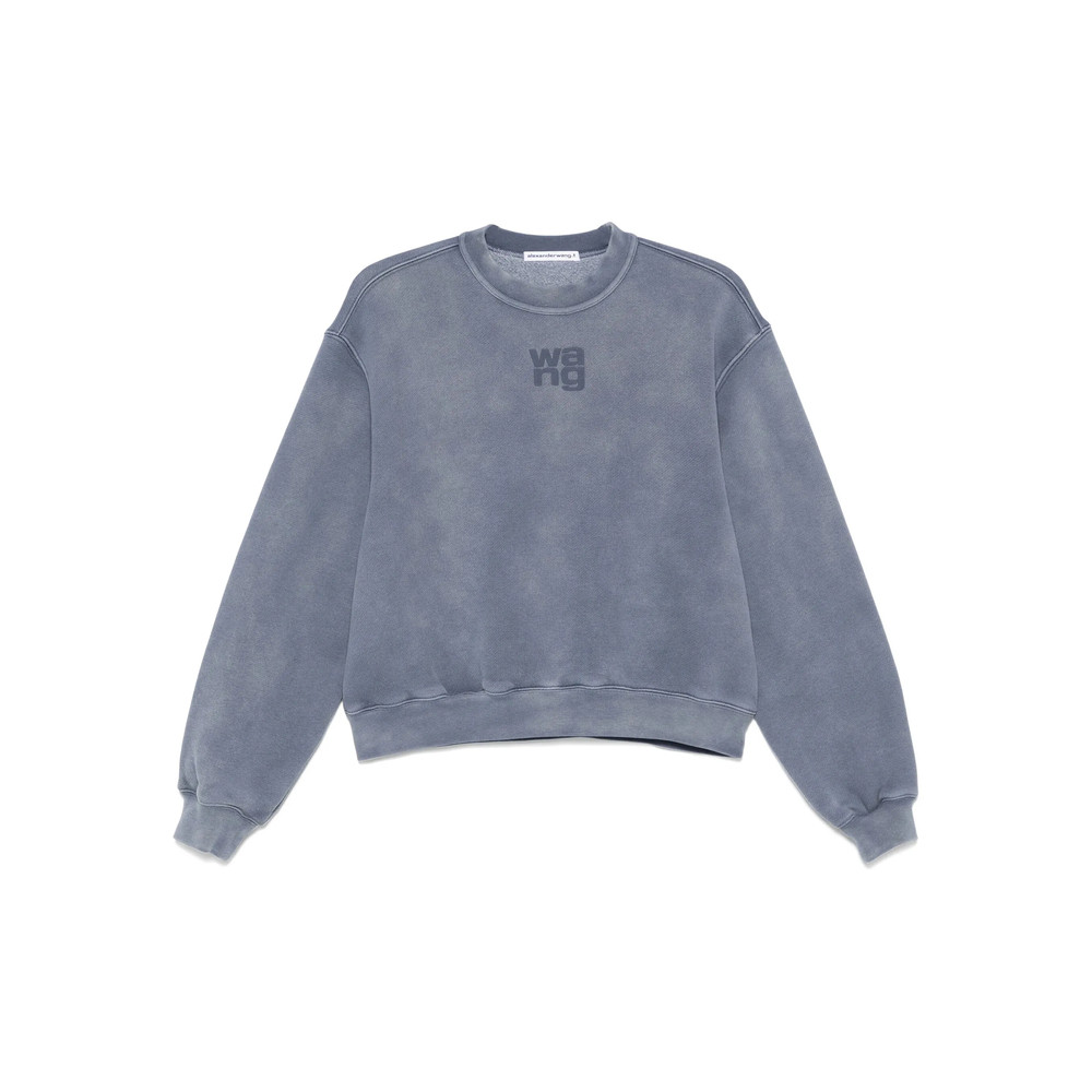 Alexander Wang T Logo-embossed Sweatshirt