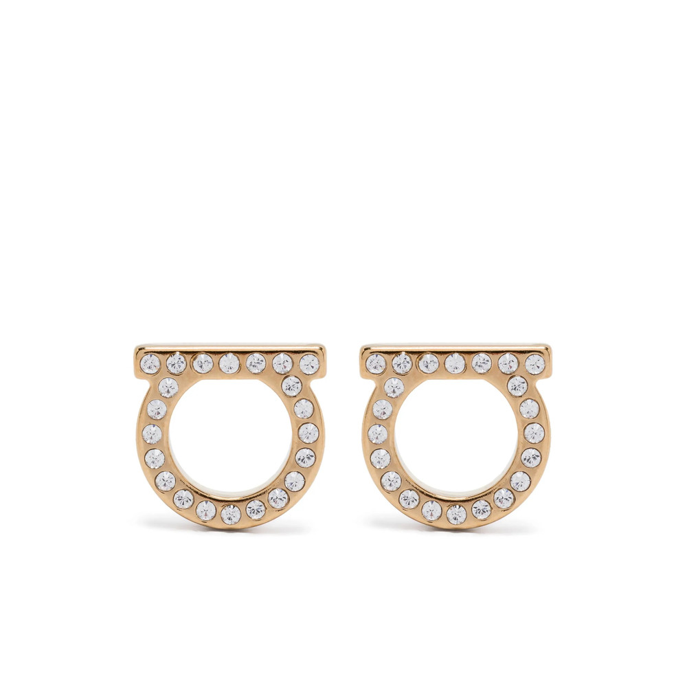 Ferragamo Gancini Stud Earrings