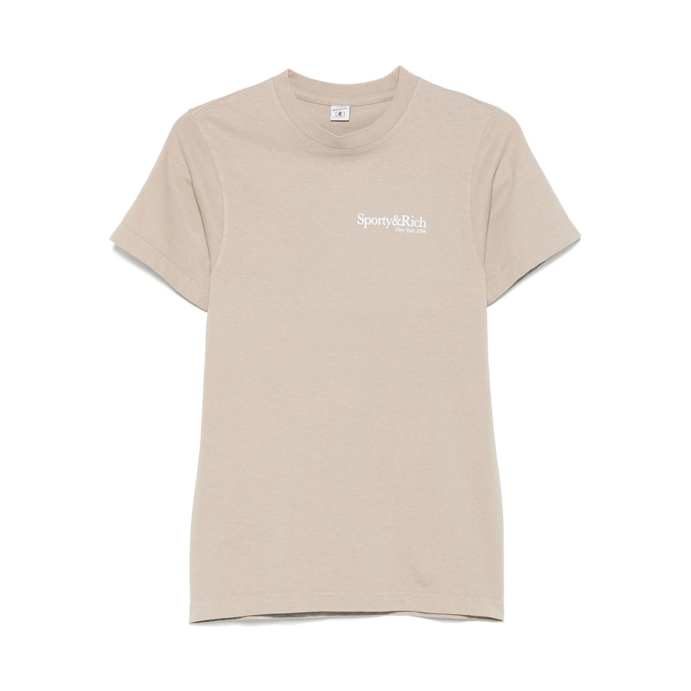 Sporty & Rich Logo-print T-shirt
