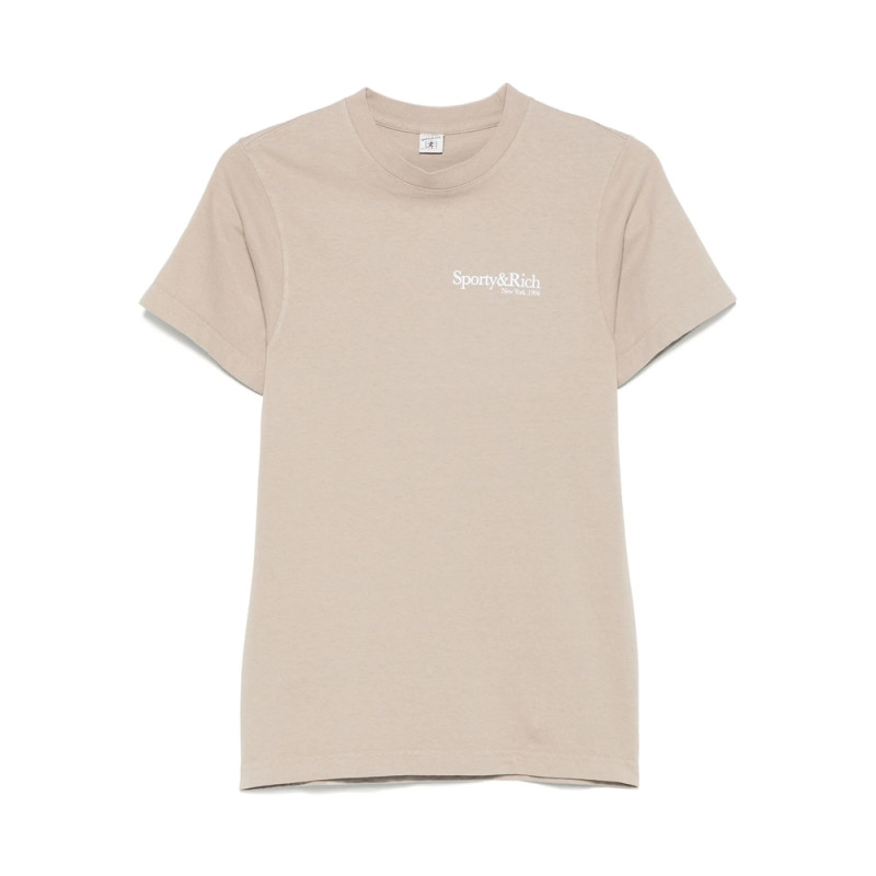Sporty & Rich Logo-print T-shirt