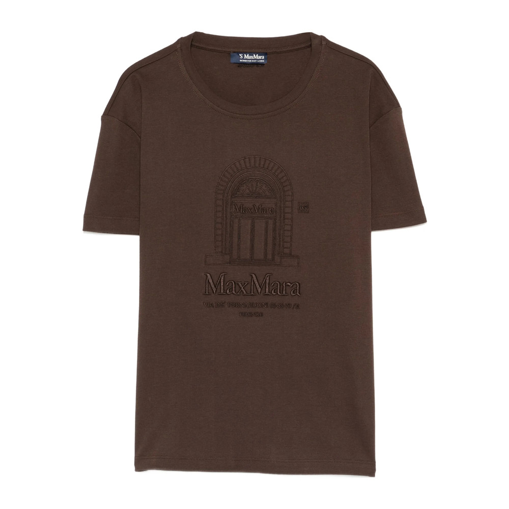 's Max Mara Embroidered-graphic T-shirt