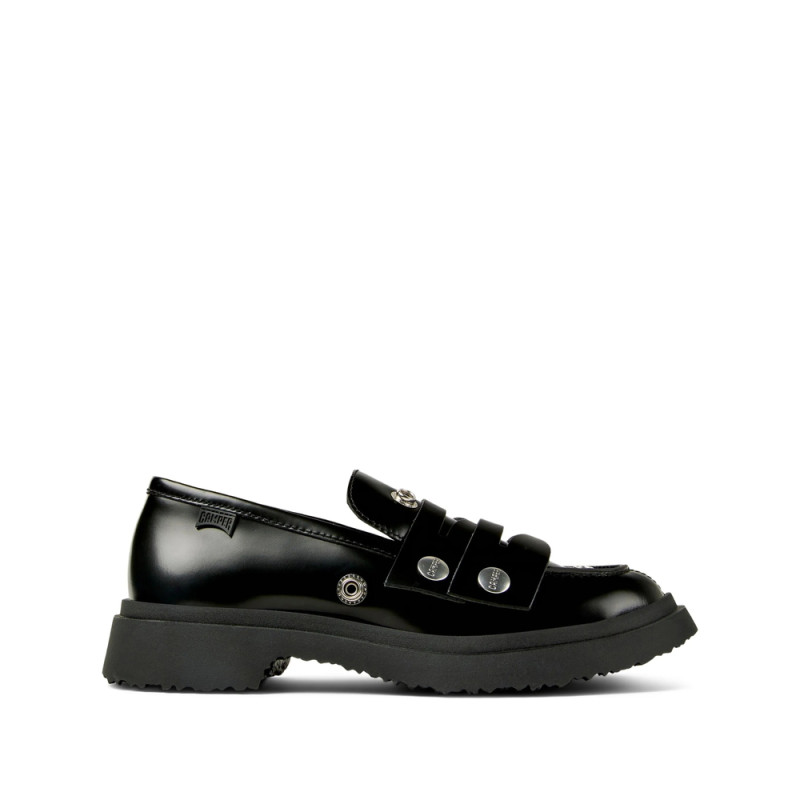 Camper Leather Platform Loafers
