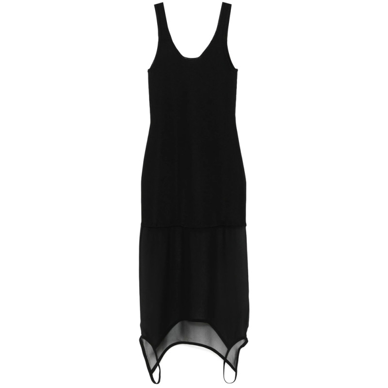 Fendi Trompe-l'oeil-effect Midi Dress