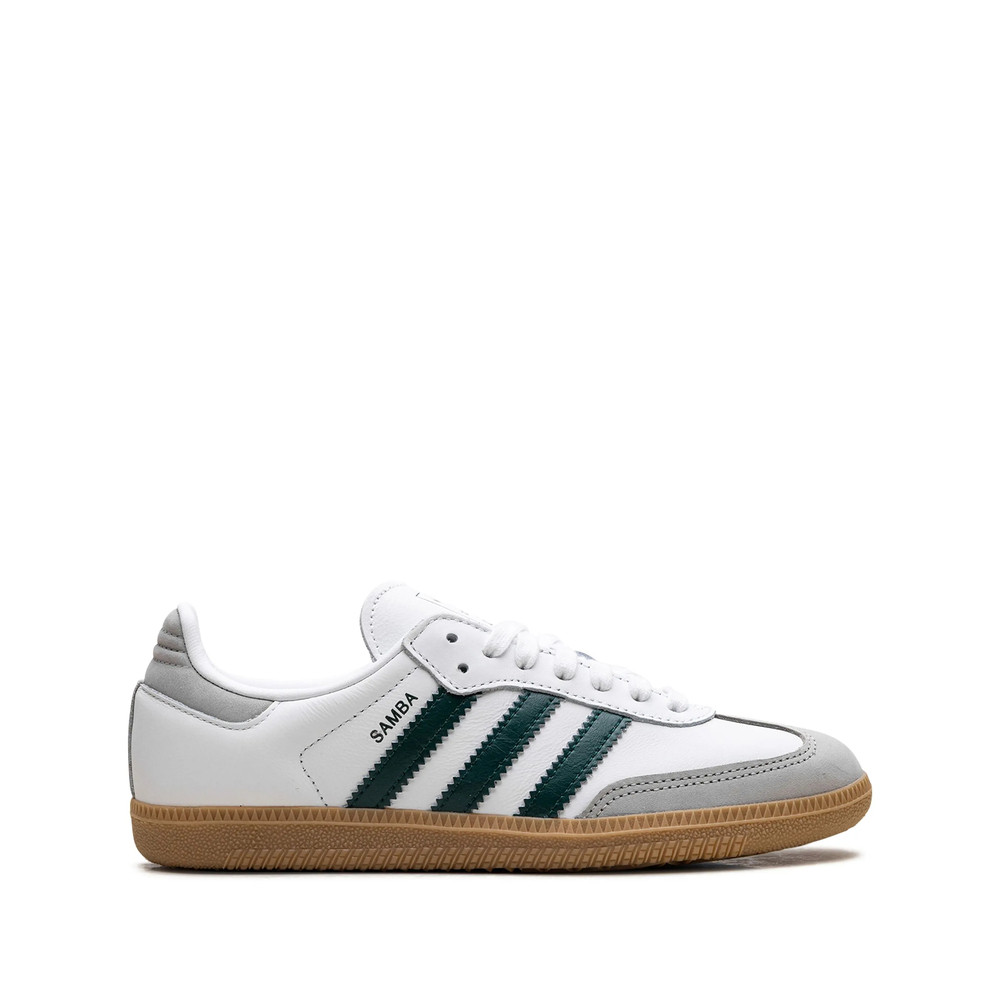 Adidas Samba OG "Cloud White/Collegiate Green/Grey Two/Gum" Sneakers