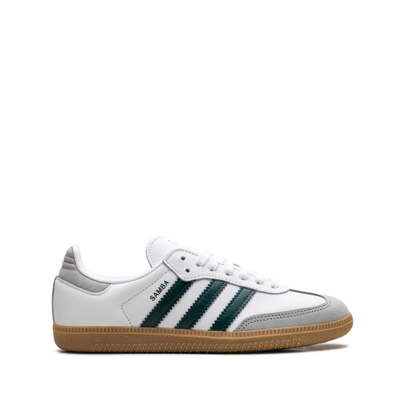 Adidas Samba OG "Cloud White/Collegiate Green/Grey Two/Gum" Sneakers