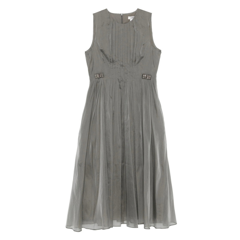 Max Mara Timeless Crystal-embellished Midi Dress