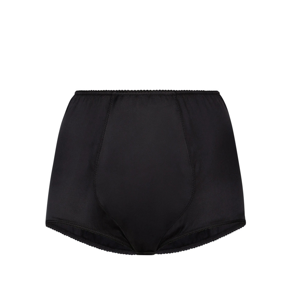 Dolce & Gabbana Satin-finish High-waisted Briefs