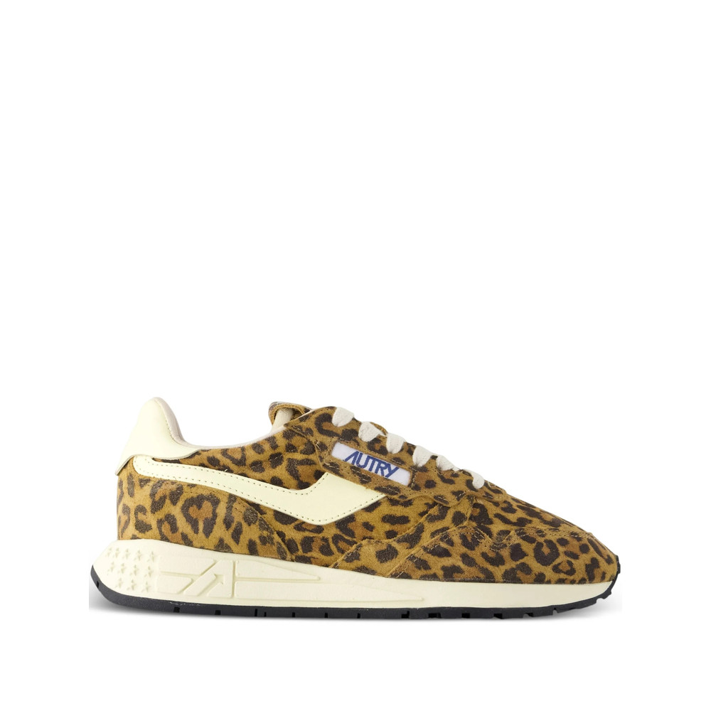 Autry Reelwind Low Leopard Sneakers