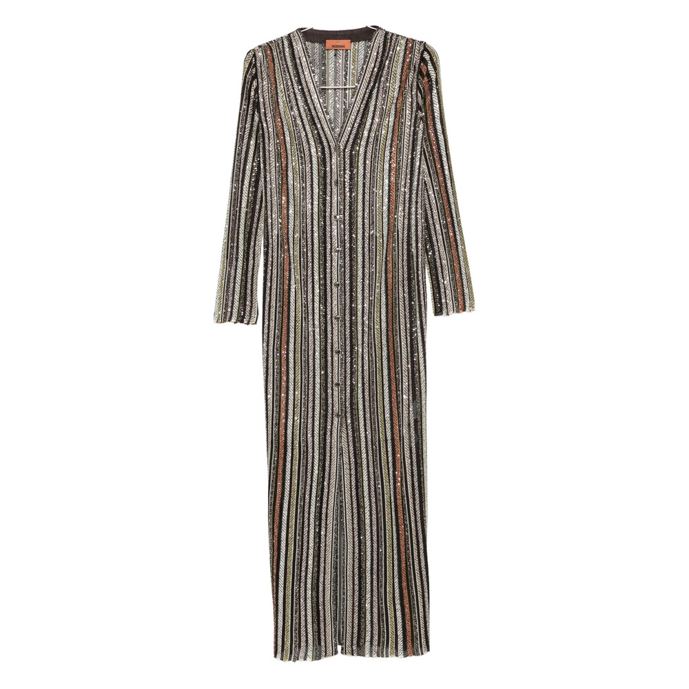 Missoni Sequin-striped Coat