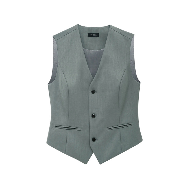Anine Bing Mario Buttoned Vest