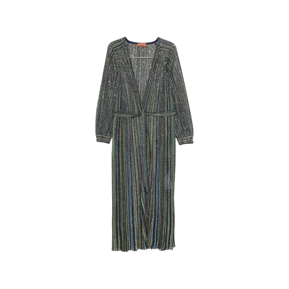 Missoni Sequin-embellished Striped Cardigan