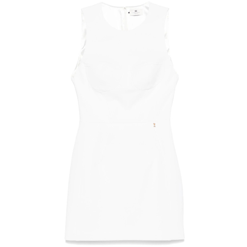 Elisabetta Franchi Floral-charm Crepe Mini Dress