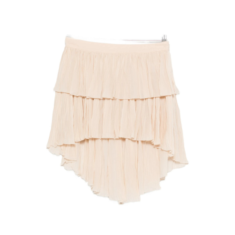 Blumarine Tiered Ruffled Mini Skirt