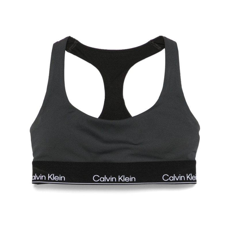 Calvin Klein Sport Logo-waistband Sports Bra