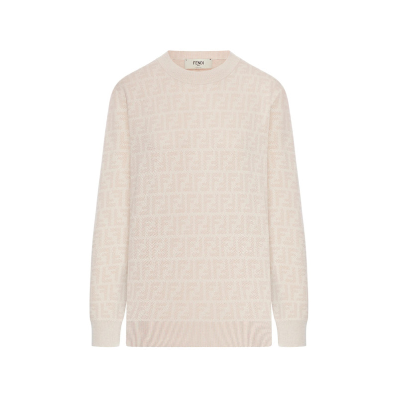 Fendi Jacquard-motif Sweater