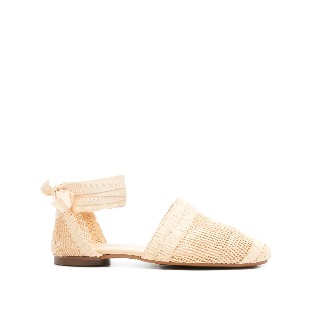 Castañer Tie Woven Espadrilles