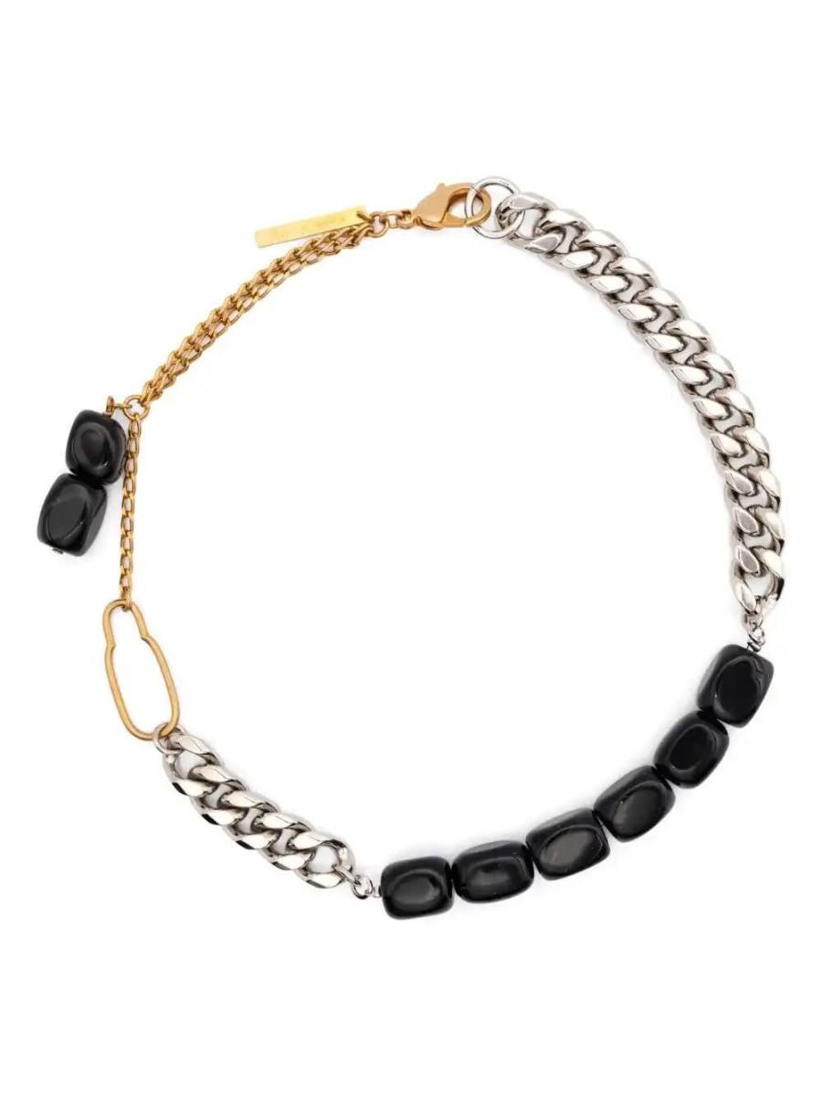 stone chain necklace