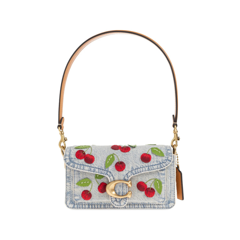 Coach Cherry Embroidered Tote Bag