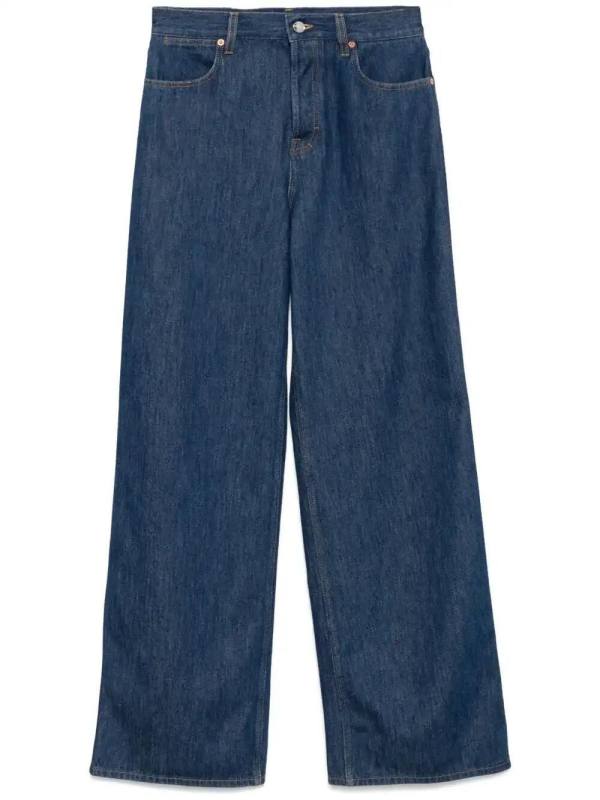 wide-leg jeans